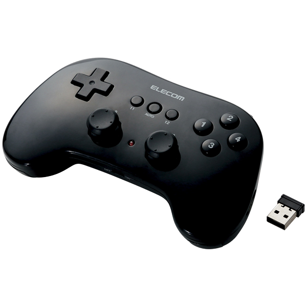 富士通web Mart 無線ゲームパッド 12ボタン 連射 高耐久 ブラック Jc U3912tbk Fmdi008469 富士通